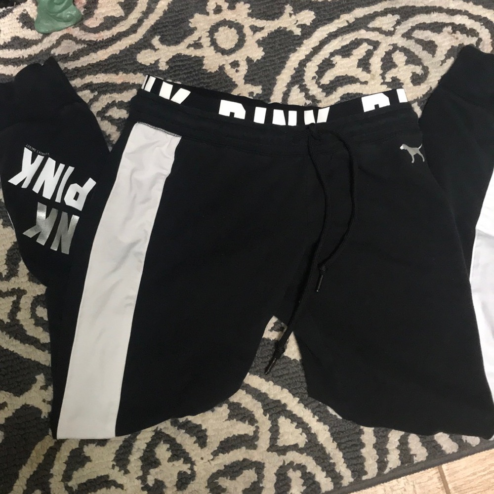 Victorias secret pink joggers size small